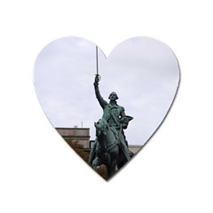 Washington Statue Heart Magnet by trendistuff