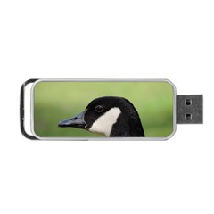 Goose Bird In Nature Portable Usb Flash (one Side) by picsaspassion