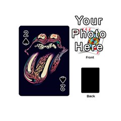 The Rolling Stones  Playing Cards 54 (mini)  by Brittlevirginclothing