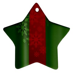 Background Christmas Ornament (star) by Nexatart
