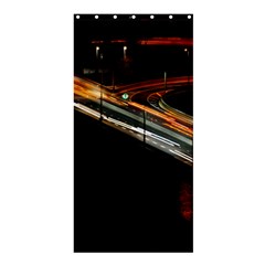 Highway Night Lighthouse Car Fast Shower Curtain 36  X 72  (stall)  by Amaryn4rt
