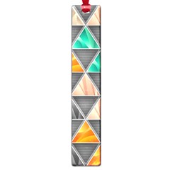 Abstract Geometric Triangle Shape Large Book Marks by Amaryn4rt