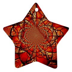 Dreamcatcher Stained Glass Ornament (star) by Amaryn4rt