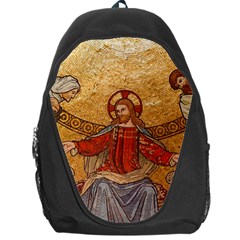 Gold Jesus Backpack Bag by boho