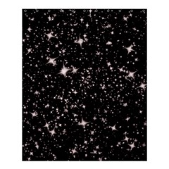 Black Stars Shower Curtain 60  X 72  (medium)  by boho
