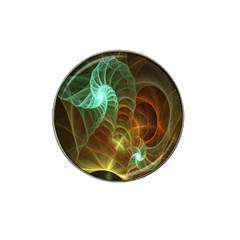 Art Shell Spirals Texture Hat Clip Ball Marker (10 Pack) by Simbadda