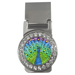 Peacock Bird Animation Money Clips (cz)  by Simbadda