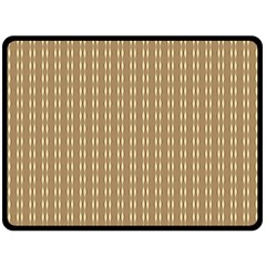 Pattern Background Brown Lines Double Sided Fleece Blanket (large)  by Simbadda