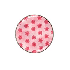 Watercolor Flower Patterns Hat Clip Ball Marker (10 Pack) by TastefulDesigns