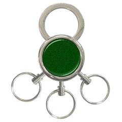 Texture Green Rush Easter 3-ring Key Chains by Simbadda