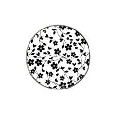 Floral Pattern Hat Clip Ball Marker (4 Pack) by Valentinaart