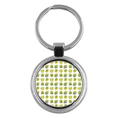 St Patrick s Day Background Symbols Key Chains (round)  by Simbadda