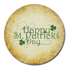 Irish St Patrick S Day Ireland Round Mousepads by Simbadda