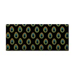 Peacock Inspired Background Cosmetic Storage Cases Front