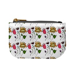 Handmade Pattern With Crazy Flowers Mini Coin Purses by Simbadda