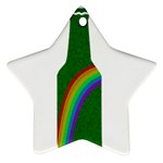 St. Patricks Star Ornament (Two Sides) Front