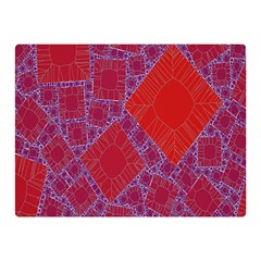 Voronoi Diagram Double Sided Flano Blanket (mini)  by Simbadda