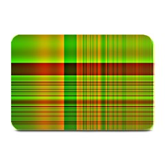 Multicoloured Background Pattern Plate Mats by Simbadda