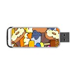 Sweet Stuff Digitally Food Portable USB Flash (One Side) Front