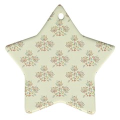 Seamless Floral Pattern Ornament (star) by TastefulDesigns