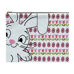Easter Bunny  Cosmetic Bag (xl) by Valentinaart