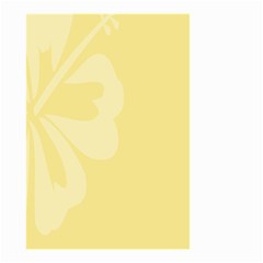 Hibiscus Custard Yellow Small Garden Flag (two Sides) by Mariart