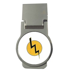 Lightning Bolt Money Clips (round)  by linceazul