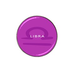 Zodizc Libra Purple Hat Clip Ball Marker (4 Pack) by Mariart