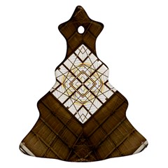 Steel Glass Roof Architecture Christmas Tree Ornament (two Sides) by Nexatart