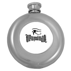 Illuminati Round Hip Flask (5 Oz) by Valentinaart