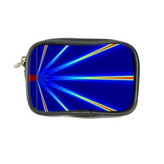 Light Neon Blue Coin Purse by Mariart