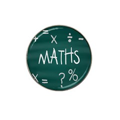 Maths School Multiplication Additional Shares Hat Clip Ball Marker (4 Pack) by Mariart
