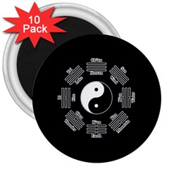 I Ching  3  Magnets (10 Pack)  by Valentinaart