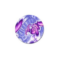 Space Stone Purple Silver Wave Chevron Golf Ball Marker (10 Pack) by Mariart