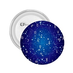 Astrology Illness Prediction Zodiac Star 2 25  Buttons by Mariart