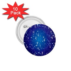 Astrology Illness Prediction Zodiac Star 1 75  Buttons (10 Pack) by Mariart