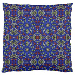 Colorful Ethnic Design Large Cushion Case (one Side) by dflcprints