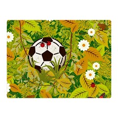 Ball On Forest Floor Double Sided Flano Blanket (mini)  by linceazul