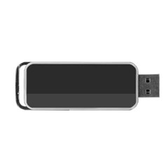 Gray And Black Thick Stripes Portable Usb Flash (two Sides) by digitaldivadesigns
