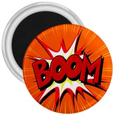 Boom Sale Orange 3  Magnets by Mariart
