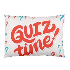 Question Mark Quiz Time Pillow Case (two Sides) by Mariart