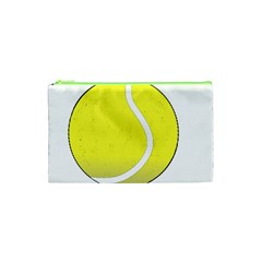 Tennis Ball Ball Sport Fitness Cosmetic Bag (xs) by Nexatart