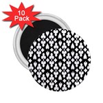 Dark Horse Playing Card Black White 2.25  Magnets (10 pack)  Front