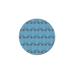 Bicycles Pattern Golf Ball Marker by linceazul