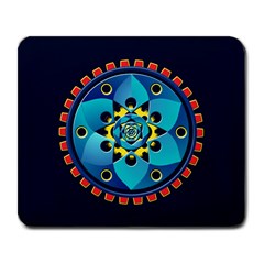 Abstract Mechanical Object Large Mousepads by linceazul