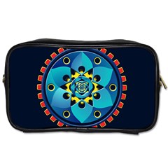 Abstract Mechanical Object Toiletries Bags 2-side by linceazul