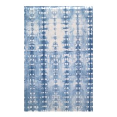 Indigo Grey Tie Dye Kaleidoscope Opaque Color Shower Curtain 48  X 72  (small)  by Mariart