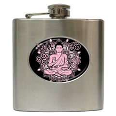 Ornate Buddha Hip Flask (6 Oz) by Valentinaart