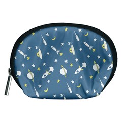 Space Rockets Pattern Accessory Pouches (medium)  by BangZart