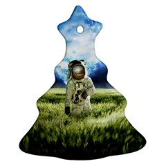 Astronaut Christmas Tree Ornament (two Sides) by BangZart